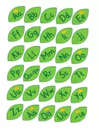 Vorschau - Bildkarten - Der Buchstabenbaum - Buchstaben - Buchstabeneinführung - Seite 1