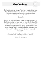 Vorschau - Spiele - Würfelspiel Fruits - Wortschatzarbeit - Seite 1
