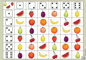 Vorschau - Spiele - Würfelspiel Fruits - Wortschatzarbeit - Seite 3