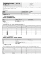 Vorschau - Arbeitsblätter - Differenziert-Endzifferregeln-Quersumme + Musterlösung - Deckblatt