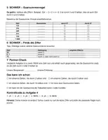 Vorschau - Arbeitsblätter - Differenziert-Endzifferregeln-Quersumme + Musterlösung - Seite 1
