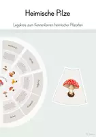 Vorschau - Bildkarten - Heimische Pilze (Legekreis) - Deckblatt