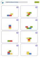Aperçu - Apprentissages en autonomie - Je construis le modèle – 120 modèles avec des briques de construction | PS • MS • GS - Page 2