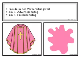Vorschau - Arbeitsblätter - Religion 3./4. Klasse: Liturgische Farben - Seite 3