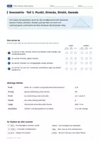 Vorschau - Arbeitsblätter - Geometrie von A bis Z| 48 Arbeitsblätter mit Lösungen - Seite 1