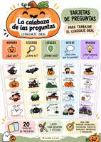 Vista previa - Unidades / Secuencias / Situaciones de Aprendizaje - 🎃 La calabaza de las preguntas - Portada
