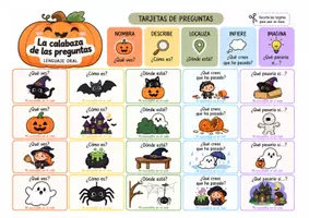 Vista previa - Unidades / Secuencias / Situaciones de Aprendizaje - 🎃 La calabaza de las preguntas - página 2