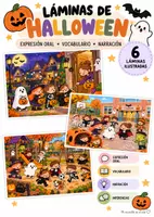 Vista previa - Juegos / Gamificación - 🎃 Láminas de Halloween - Portada