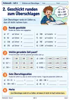 Vorschau - Stundenentwürfe - Schätzen & Überschlagen – Ergebnisse schnell einschätzen und prüfen | Mathe Klasse 5 - Seite 1