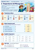Vorschau - Stundenentwürfe - Ganze Zahlen verstehen – Positive & negative Zahlen, Zahlengerade und Gegenzahlen | Mathe Klasse 5 - Seite 1