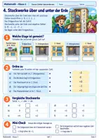 Vorschau - Stundenentwürfe - Ganze Zahlen verstehen – Positive & negative Zahlen, Zahlengerade und Gegenzahlen | Mathe Klasse 5 - Seite 3