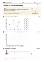 Vorschau - Arbeitsblätter - Geometrie - Das Koordinatensystem - Seite 2