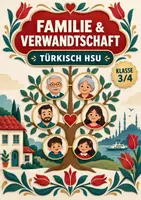 Vorschau - Unterrichtsreihen - Familie auf Türkisch | HSU-Arbeitsblätter Klasse 3/4 - Deckblatt