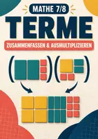 Vorschau - Arbeitsblätter - Terme zusammenfassen und ausmultiplizieren - Deckblatt