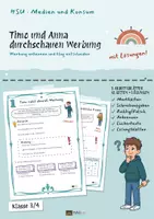 Vorschau - Unterrichtsreihen - Werbung durchschauen: Arbeitsblätter Sachunterricht 3/4 – 41 Seiten mit Lösungen - Seite 1