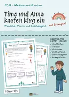 Vorschau - Unterrichtsreihen - Klug einkaufen: Arbeitsblätter Sachunterricht 3/4 – 41 Seiten mit Lösungen - Seite 1