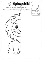 Vorschau - Arbeitsblätter - Kunst Grundschule, Spiegelbilder | Kreative Kunst oder Mathe Arbeitsblätter zum Thema Symmetrie & Spiegeln | Klasse 1, Klasse 2, Klasse 3, Klasse 4 (Freebie, kostenlos) - Seite 2