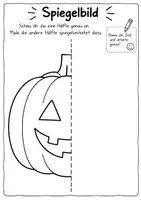 Vorschau - Arbeitsblätter - Kunst Grundschule, Spiegelbilder | Kreative Kunst oder Mathe Arbeitsblätter zum Thema Symmetrie & Spiegeln | Klasse 1, Klasse 2, Klasse 3, Klasse 4 (Freebie, kostenlos) - Seite 3