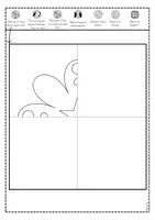 Aperçu - Matériel pour travaux manuels / dessin - Découpage fleurs printemps été bricolage exercice aux ciseaux - Page 1
