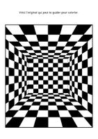 Aperçu - Matériel pour travaux manuels / dessin - Projet artistique de Pâques : œufs Op-Art - Page 1