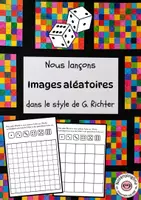 Aperçu - Matériel pour travaux manuels / dessin - Images aléatoires à dessiner selon G. Richter - Page de couverture