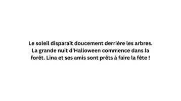 Aperçu - Cartes / Images - Kamishibaï | La grande nuit dans la forêt | Halloween dans la forêt - Page 2