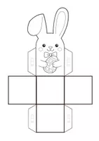 Aperçu - Matériel pour travaux manuels / dessin - Fabriquer un nid de Pâques avec un lapin et un panier cadeau - Page 3