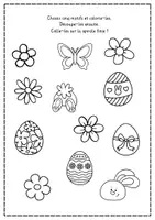 Aperçu - Matériel pour travaux manuels / dessin - Créer une carte de Pâques pop-up - Page 3