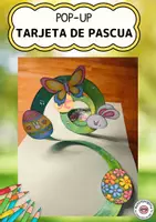 Vista previa - Manualidades / Dibujos para colorear - Tarjeta de Pascua pop-up - Proyecto de manualidades - Portada