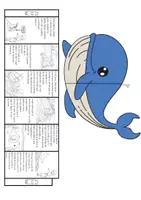 Vista previa - Hojas de trabajo - Jona y la ballena cuaderno plegable para colorear - página 2