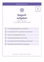 Vorschau - Test - Stegreifaufgaben Englisch 7 Gymnasium - Deckblatt