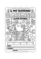 anteprima - Etichette / Segnalibri - Copertine_quaderni_classe_seconda_completo - Pagina 2