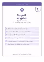 Vorschau - Test - Stegreifaufgaben Englisch 8 Gymnasium - Deckblatt