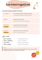 Vista previa - Hojas de trabajo - Los interrogativos - ficha y juego A1-A2 - página 2