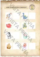 Vista previa - Juegos / Gamificación - FONEMA INICIAL 32 IMÁGENES CASTELLANO/CATALÁN/INGLÉS - Portada