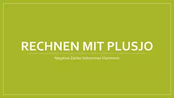 Vorschau - Arbeitsblätter - Schatzsuche und Plusjo (Spiele für rationale / negative Zahlen) - Seite 1