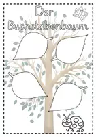 Vorschau - Stundenentwürfe - Erster Schultag: Der Buchstabenbaum (von Leo Lionni) - Seite 1