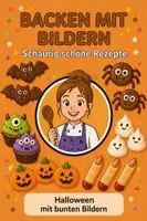 Vorschau - Unterrichtsreihen - Backen zu Halloween - Bildrezepte - Deckblatt