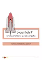 Vorschau - Arbeitsblätter - Themenpaket "Raumfahrt, Weltall und Raketen" - Deckblatt