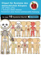 Vorschau - selbst erstellte Cliparts/Grafiken - Cliparts Körper - Deckblatt