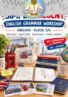 Vorschau - Arbeitsblätter - Simple Present | Klasse 5/6 – Übungen & Lösungen - Deckblatt