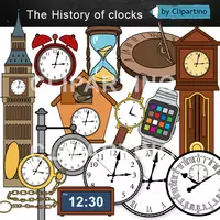 Vorschau - selbst erstellte Cliparts/Grafiken - Uhr Geschichte Cliparts - Seite 1