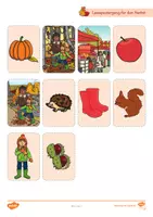 Vorschau - Arbeitsblätter - Lesespaziergang für den Herbst - Seite 2