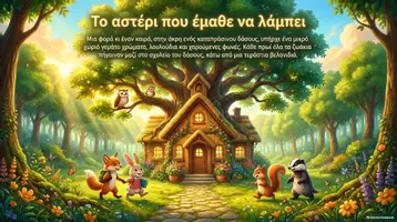 Προεπισκόπηση - Μάθηση σε σταθμούς - Το αστέρι που έμαθε να λάμπει - Εξώφυλλο