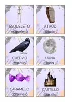 Vista previa - Juegos / Gamificación - Ruleta y bingo letra de imprenta (Halloween) - página 3