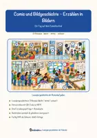 Vorschau - Arbeitsblätter - Comic und Bildgeschichte – Erzählen in Bildern – Lesespurgeschichte mit Rätselaufgaben (Klasse 6) - Seite 1
