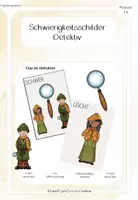 Vorschau - Präsentationen/Tafelbilder - Schwierigkeitsschilder Detektiv - Deckblatt