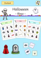 Vorschau - Spiele - Halloween - Bingo - Deckblatt