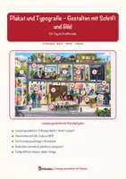 Vorschau - Arbeitsblätter - Plakat und Typografie – Gestalten mit Schrift und Bild – Lesespurgeschichte mit Rätselaufgaben (Klasse 8) - Seite 1