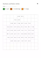 Vorschau - Arbeitsblätter - Rechenmalblätter Herbst - 15 Rechen-Mal-Bilder | Plus Minus Zahlenraum 10 20 100 | Klasse 1-2 | mit Lösungen - Seite 2